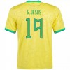 Brazil G. JESUS 19 Domaći Nogometni Dresovi World Cup 2022 Brazil G. JESUS 19 Domaći Nogometni Dresovi World Cup 2022